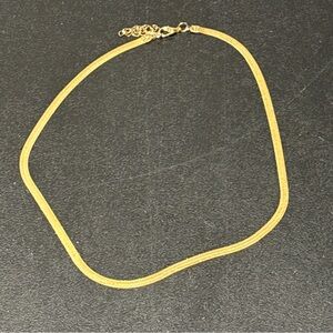 Elegant Gold Necklace, 16”
